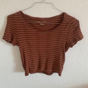 american eagle striped top